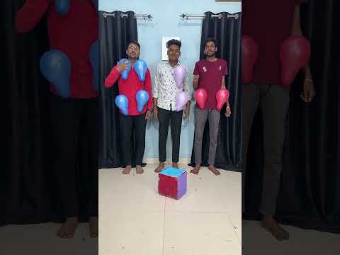 Roll Dice 🎲 With Pop Balloon Challenge #shorts