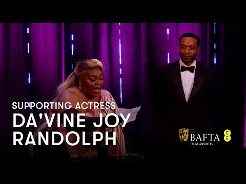 Da'Vine Joy Randolph's emotional speech as she wins Supporting Actress | EE BAFTA Film Awards 2024