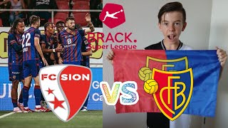 FC Sion vs. FC Basel Super League Homevlog🥳 DER FCB FEIERT DEN ERSTEN AUSWÄRTSSIEG🔴🔵🤩