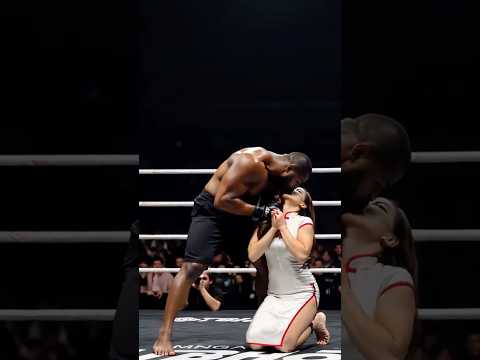 When a kung fu girl is very angry,  the man opposite will suffer!! #kungfu #fight #boxing #ai