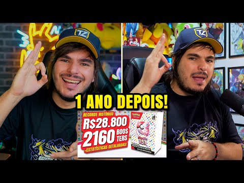 Reagindo 1 Ano Depois - Abrindo 30 MIL REAIS em cartas Pokémon de 151, hoje é lucro ou prejuízo?