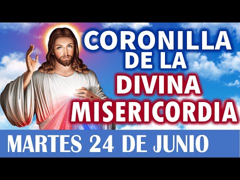 CORONILLA a la DIVINA MISERICORDIA de HOY MARTES 24 DE JUNIO 2025 🕊️ Rosario Divina Misericordia💖