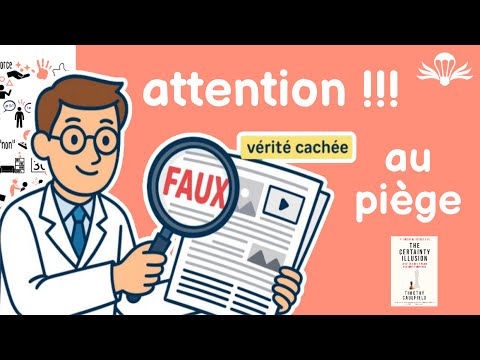 L’antidote aux FAKE NEWS et la MANIPULATION - le piège invisible de la CERTITUDE