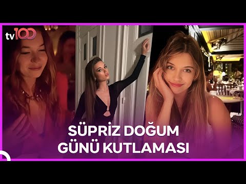 Afra Saraçoğlu’na Sürpriz Doğum Günü Kutlaması