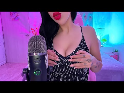 ASMR SCRATCHING CON LO QUE LLEV0 PUEST0✨