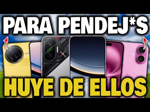👎 Los 7 PEORES CELULARES que NO DEBES COMPRAR en 2025 ¡CUIDADO CON ESTOS ⚠️!