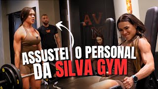 Treinei na academia famosa das blogueiras | Meu 1° treino na SILVA GYM