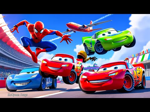 GTAV SPIDER MAN 2, SONIC THE HEDGEHOG 3, THE AMAZING DIGITAL CIRCUS Join in Epic New Stunt Racing 🛻🎮