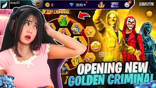 FREE FIRE NOOB TO ULTRA PRO I GOT ALL OLD TO NEW CRIMINAL BUNDLES IN LEVEL 1 ID - GARENA FREE FIRE