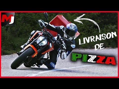 ESSAI KTM 790 DUKE  : la meilleure moto pour livrer des pizzas ?!