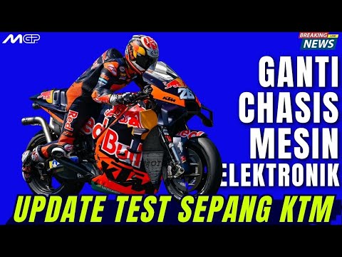 MENGGILA🔥DISUNTIK DANA, KTM ROMBAK MESIN , CHASIS & ELEKTRONIK 😱💥SENJATA RAHASIA KTM ATASI DUCATI ⁉️