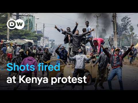 YouTube video thumbnail: Tensions High in Kenya on Anniversary of Saba Saba Uprising