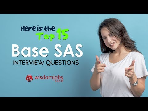 sas interview questions answers
