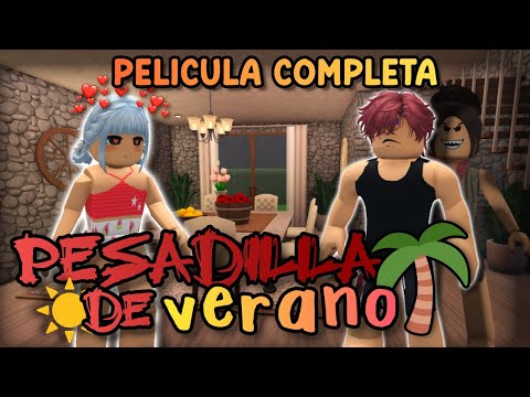 PESADILLA DE VERANO💀🌴 | HISTORIA COMPLETA DE TERROR EN ROBLOX |TANGOCHINI 🐰