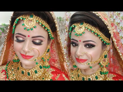 Olivia Panstick से कम से कम Budget मे  कैसे करे Bridal Makeup ||Pancake make. step by step ( Hindi )