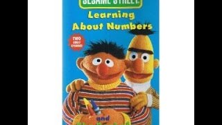 Opening To Sesame Street: Learning About Numbers 1986 VHS