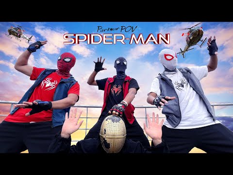 SPIDER-MAN Bros Fighting BAD GUY | Take MONEY Back Now!!! Parkour POV by LATOTEM