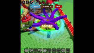 Octobloom with gm sprinkler = ?? #growagarden #growagardenroblox #adminabuse #rare