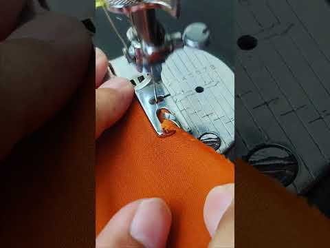 Sewing using a hemming foot #sewing