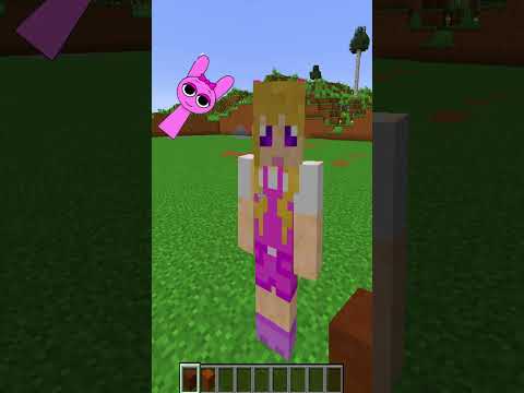 COMPETENCIA DE CONSTRUIR A LOS SPRUNKI #shorts #sprunki  #novia  #babyinyellow #minecraft