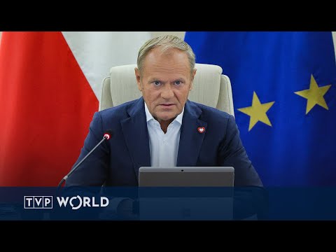 YouTube video thumbnail: Polish PM Tusk to Join U.S. President Trump and European Leaders