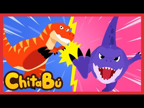 Tiranosaurio ¿el más fuerte de los Dinosaurios? | Canciones Infantiles | #ChitaBú