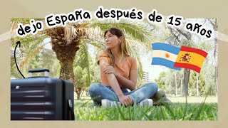 Así fue mi último día en España antes de irme para siempre 💔