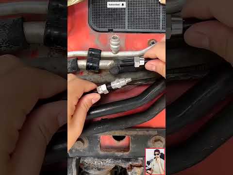 Repairing air leaks from truck pipes #shortvideo #truck #pipes #feed #repairing