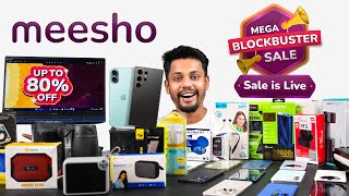MEGA BLOCKBUSTER Sale Live on messho - iPhone/Android Phone Gadgets 80% Off*