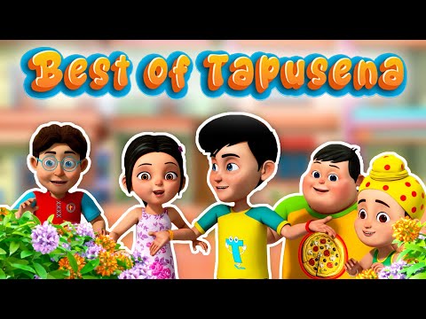 Best of Tapusena | 10-Minute Learning Fun 🌟| TMKOC English Rhymes #tmkocrhymes