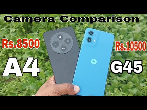 Redmi A4 vs Moto G45 Detail Camera Comparison?