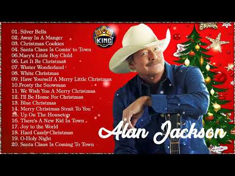 Alan Jackson Country Christmas Songs 2022🎄🎁🎅Classic Country Christmas Carols Playlist Christmas