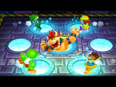 Mario Party 9 Step It Up - Luigi vs Wario vs Yoshi vs Mario #MarioGame Master Difficulty