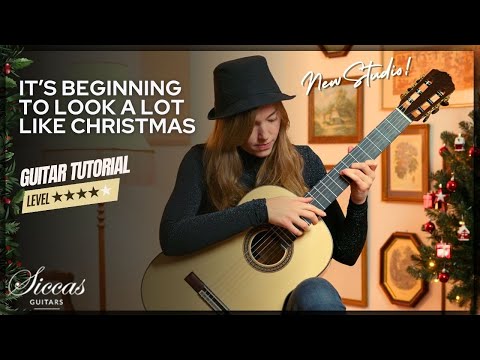 It's Beginning To Look A Lot Like Christmas | Guitar Tutorial | Siccas Guitars