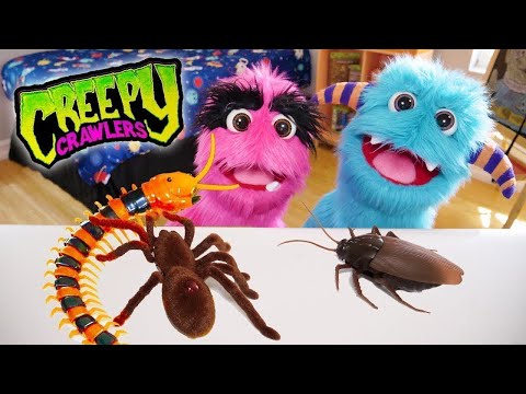 HUGE Scorpion and Spiders 🦂🕷️ Creepy Crawlers Toys bug 🐛🐞🐜🕸️🐍