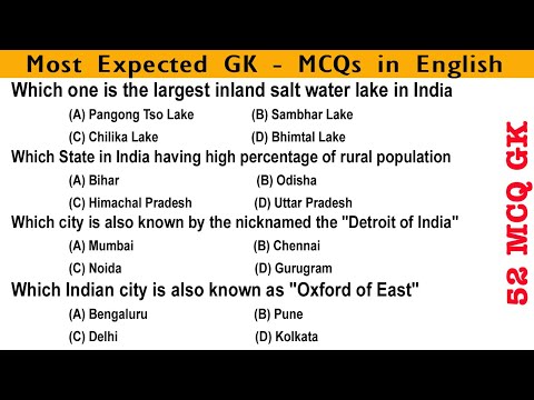 Most Expected GK Questions for Competitive Exams | 2025 Edition | MCQ General Knowledge | GK Quest.