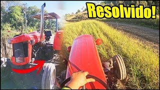 DESMONTEI FRENTE DO TRATOR E TIREI O FILTRO DE AR! AGORA É SÓ PRESSÃO NO MASSEY FEREGUSON 95X TURBO!