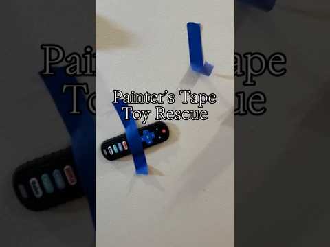Painter’s Tape Toy Rescue