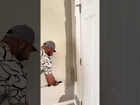 Pra pintar uma casa mais rápido usei essa técnica