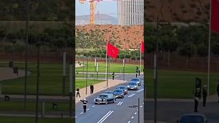 الفخامة والرقي لحظة وصول الاميرات الى مسرح الرباط الكبير 🇲🇦❤️