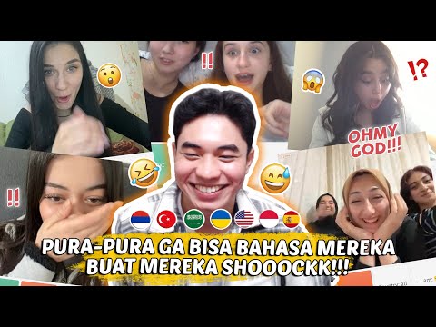 Mereka Sampe Ga Percaya Aku Orang Indonesia WKWKWK - Ome.TV Internasional