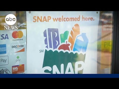 YouTube video thumbnail: Government Shutdown Triggers Food Crisis for 40+ Million Americans on SNAP Benefits