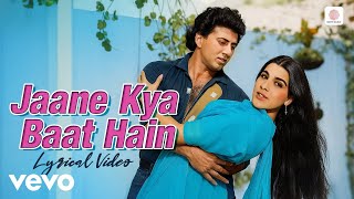 Jaane Kya Baat Hai - Lyrical Video | Sunny | Sunny Deol, Amrita S | Lata Mangeshkar, R.D. Burman