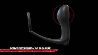 video Vibrační umělá vagina se stimulátorem prostaty PipedreamAss-Gasm + příslušenství