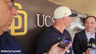 Padres manager Craig Stammen on Walker Buehler, facing Roki Sasaki & Jake Cronenworth's rehab start