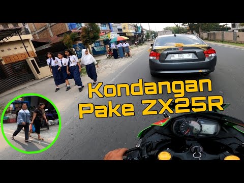 JADI PUSAT PERHATIAN WARGA ‼️ Pergi Ke Kondangan Naik Kawasaki ZX25R Knalpot Arrow Underbelly