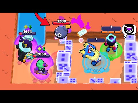 10,000 IQ PRO SURVIVES! OUTPLAYS NOOB HYPERCHARGES 🤪 Brawl Stars 2025 Funny Moments, Fails ep.1621