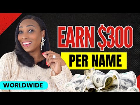 Get Paid US$300 Naming Businesses Online: Payment Proof (Worldwide)