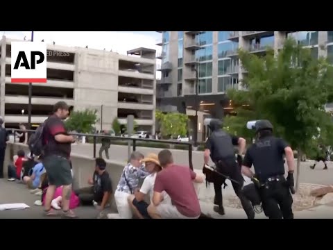 YouTube video thumbnail: Man Shot and Killed at 'No Kings' Protest in Utah, Police say