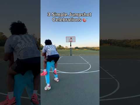 3 Simple Jumpshot Celebrations For Hoopers #nba #basketball #shorts